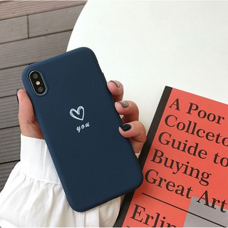 Ốp lưng iphone ( you - me ) trắng  dẻo