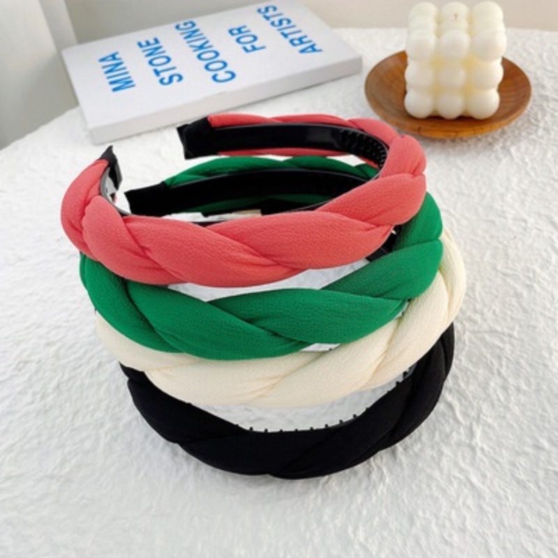 Băng Đô Bện Tóc Thời Trang Sành Điệu Cho Nữ