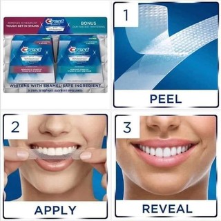 Miếng dán răng Crest 3D 1 HỘP 4 PACK ( CÓ SẴN)
