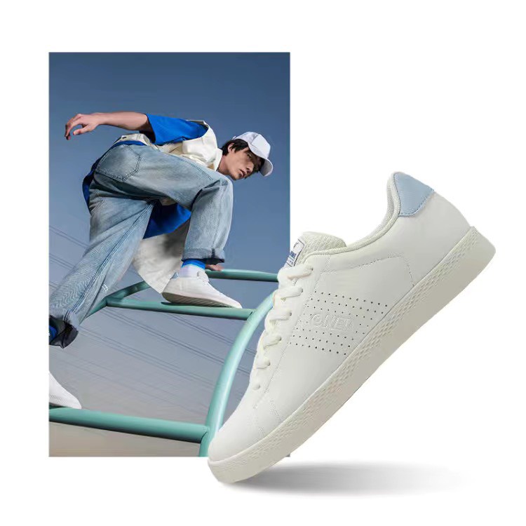 ORDER giày nam chính hãng 361 trắng gót xanh