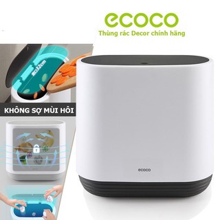 THÙNG ĐỰNG RÁC ECOCO CAO CẤP 10 LÍT NGĂN MÙI HÔI, THIẾT kẾ NHỎ GỌN, SANG TRỌNG