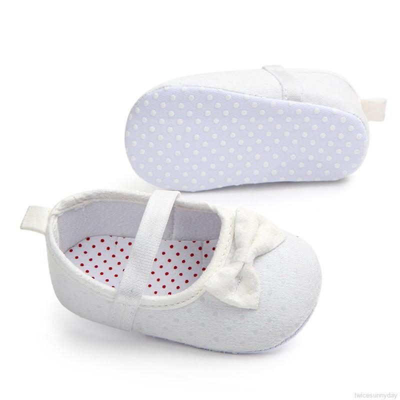 Giày búp bê đính nơ xinh xắn đáng yêu dành cho bé gái