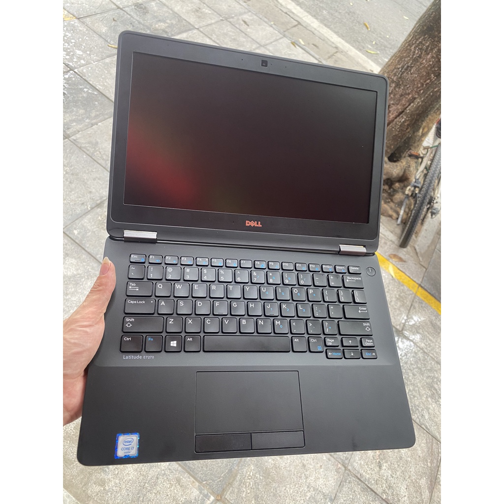 Laptop cũ Dell Latitude E7270 (Core i5-6300U, Ram 8G, SSD256G, 12,5ich ) Nhập khẩu Mỹ - Hàng LIKE NEW 99%