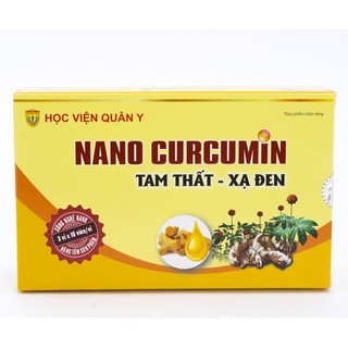Nano Curcumin Tam thất xạ đen Học viện quân y Hạn 1/2027