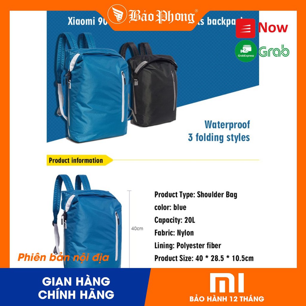 Balo Xiaomi Multipurpose Backpack- Chính hãng