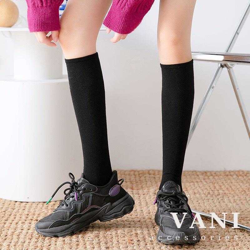 Tất Học Sinh Nhật Bản Loại Dày, Vớ Cao Đầu Gối Mẫu 2, - Vani Store [TAT00085]