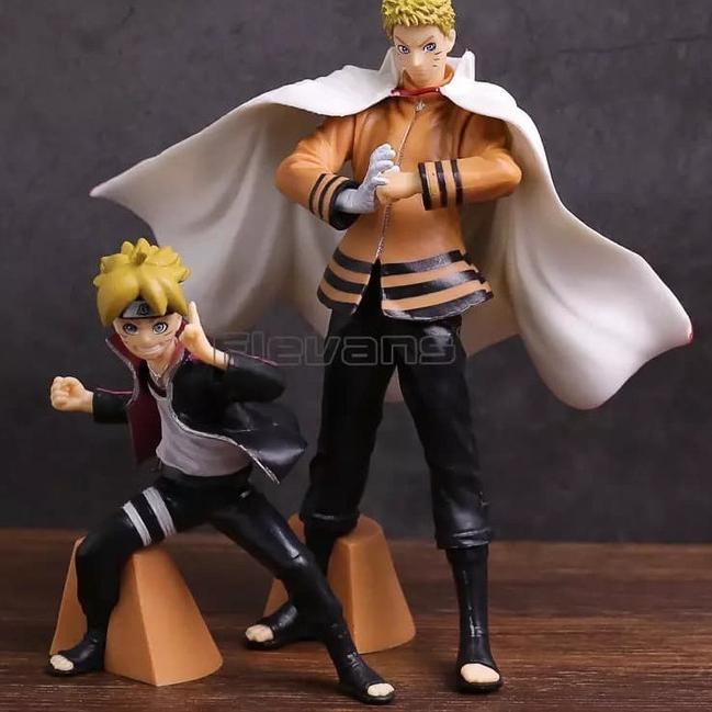 Bộ 2 Mô Hình Nhân Vật Naruto Boruto Uzumaki Next Generation