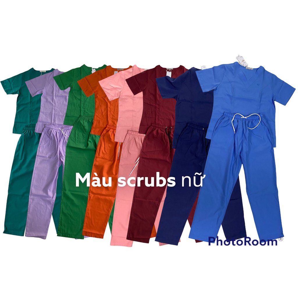 SCRUBS QUẦN ÁO BÁC SĨ, ĐIỀU DƯỠNG, KỸ THUẬT VIÊN, ĐỒ PHẪU THUẬT, ĐỒ CHỐNG DỊCH, QUẦN ÁO PHÒNG MỔ, SPA,...
