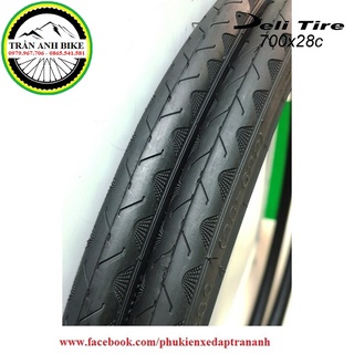 Cặp 2 cái vỏ lốp xe đạp thể thao Deli Tire S601 700x28c - 2 chiếc
