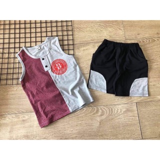 Combo 6 bộ bé trai size đại
