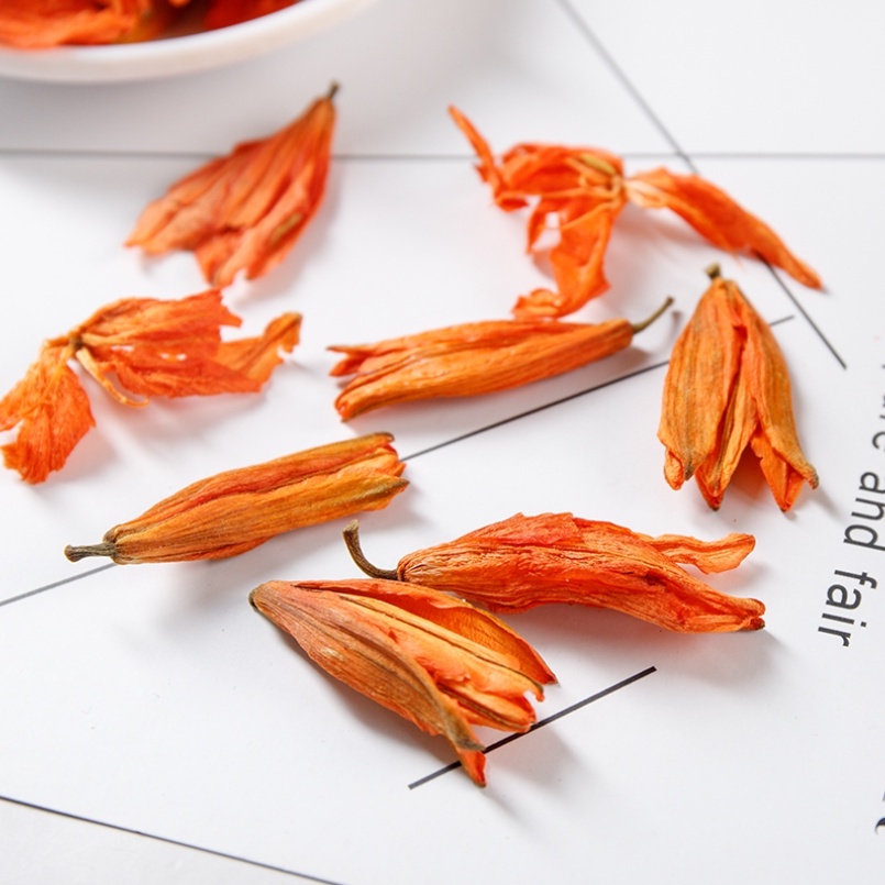 Trà hoa bách hợp sấy lạnh 100G- Giúp an thần, ngủ ngon, làm đẹp