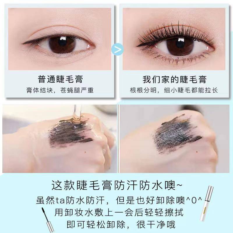 Mascara nhiều màu sắc lâu trôi không nhòe dễ tẩy trang