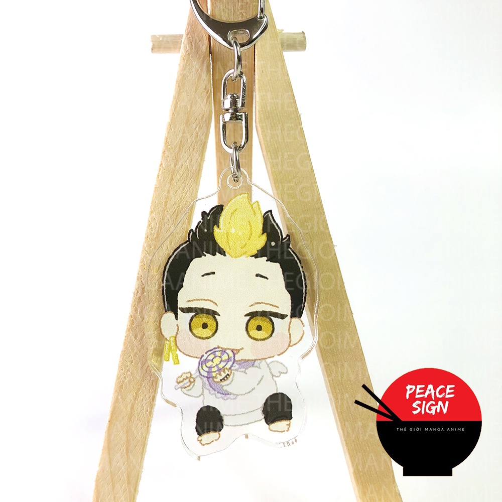 ( EM BÉ ) Móc khóa in hình TOKYO REVENGERS Kịch Trường Của Takemichi anime chibi Mica trong acrylic