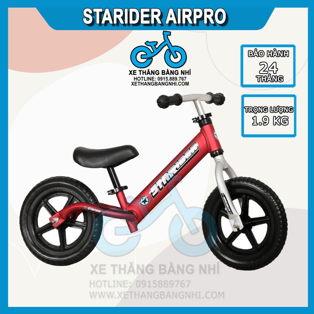Xe thăng bằng khung nhôm Starider Air cao cấp