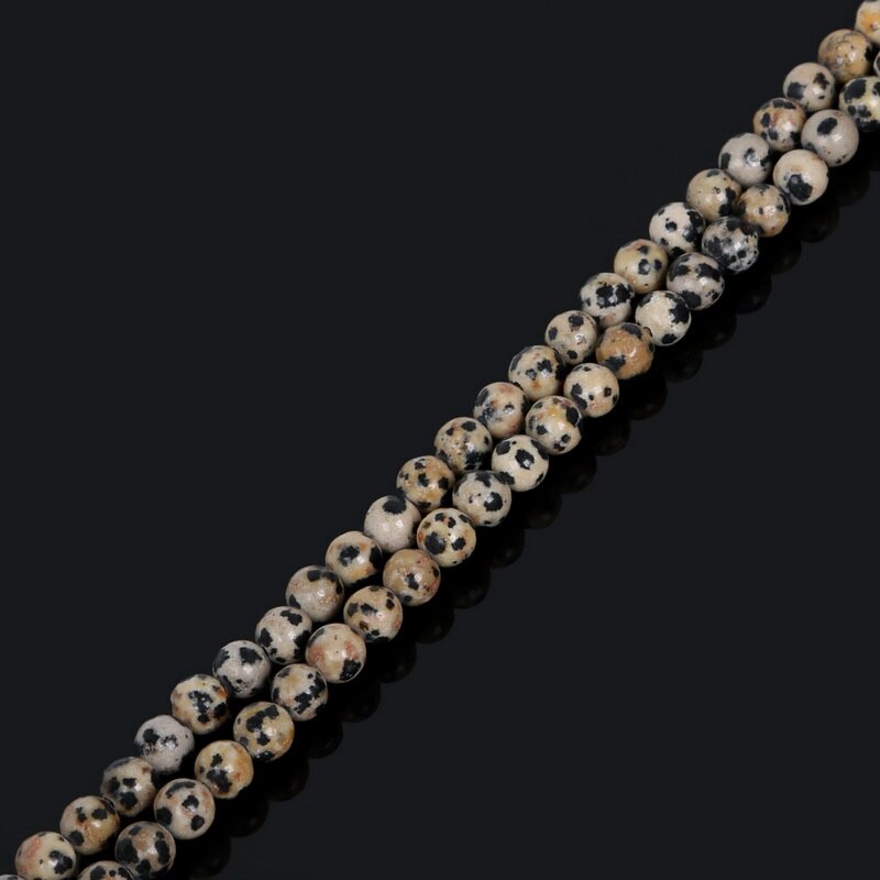 Chuỗi hạt đá tự nhiên 4-10mm làm trang sức thủ công