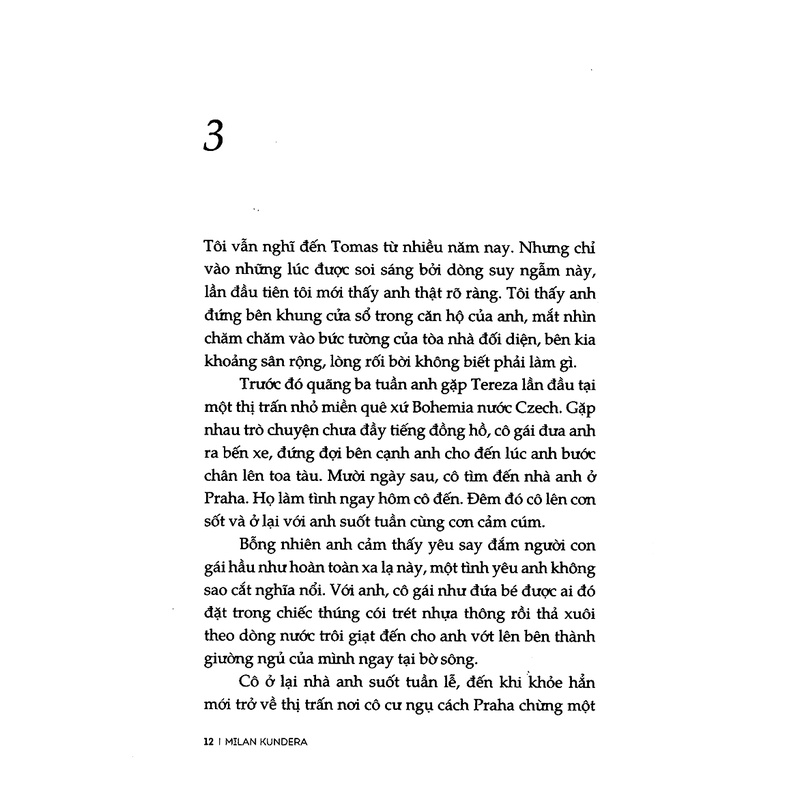 Sách - Đời Nhẹ Khôn Kham - Milan Kundera