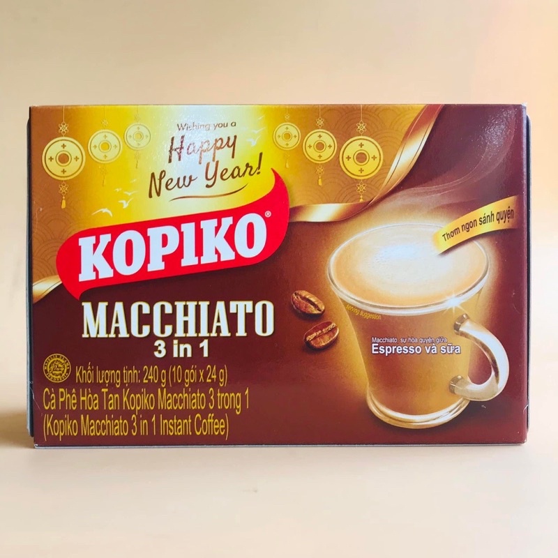 Cà phê sữa hòa tan KOPIKO MACCHIATO hộp 240g | BigBuy360 - bigbuy360.vn