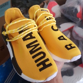 [FULL BOX + ẢNH THẬT] Giày Thể Thao Adidas NMD Human Race Vàng