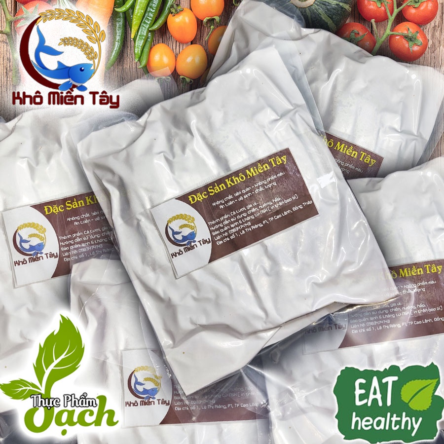 Khô Cá Chạch Đồng tự nhiên, ướp vị vừa ăn, thơm ngon- Đặc sản Khô Miền Tây