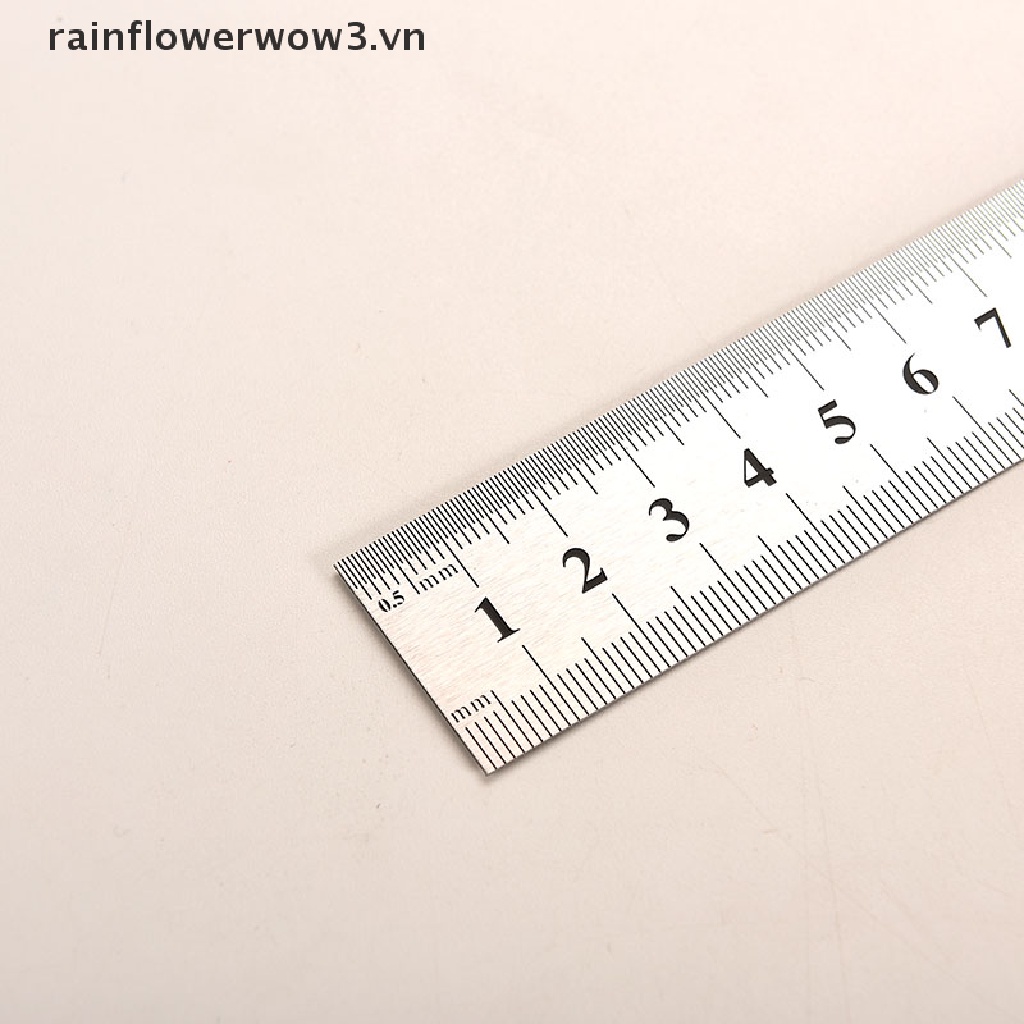 Thước Đo Hai Mặt Bằng Thép Không Gỉ 30cm 30cm