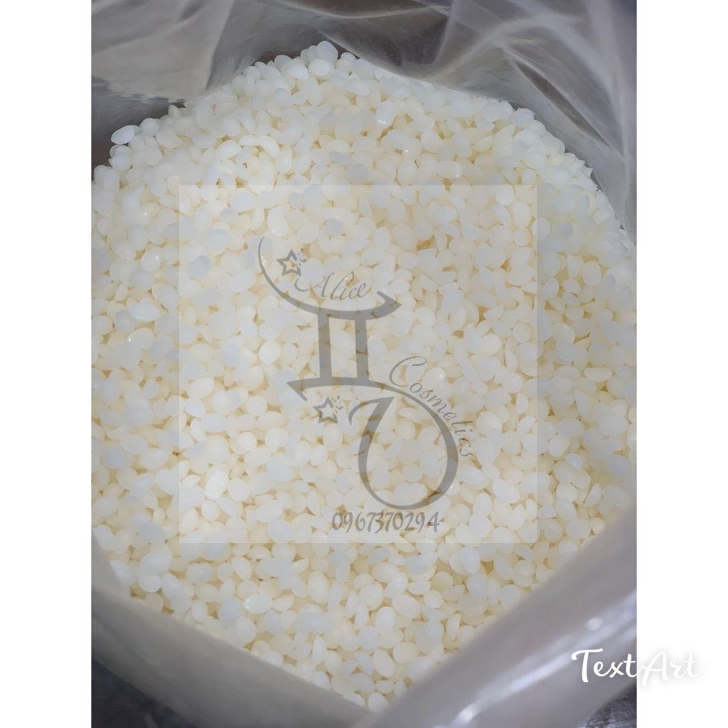 1kg Sáp Ong Viên Trắng _Nguyên liệu làm mỹ phẩm handmade_Giá rẻ nhất thị trường