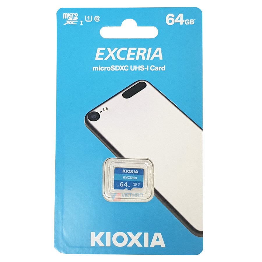 Thẻ Micro Toshiba Kioxia 64gb - 100Mb/s Siêu tốc độ