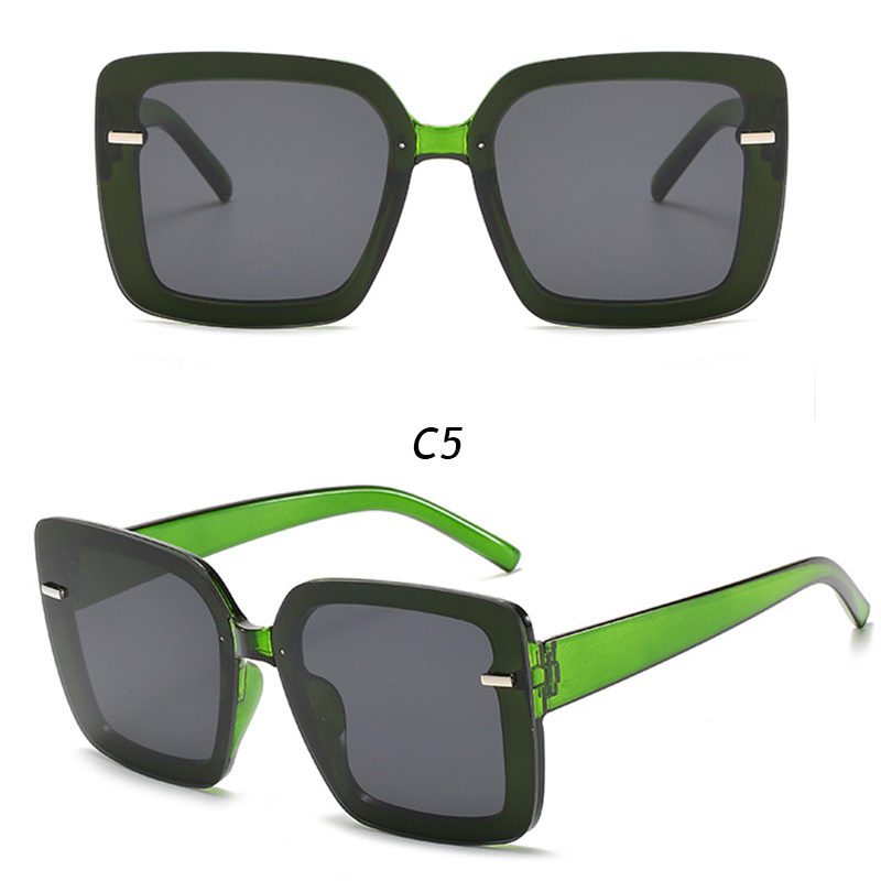 Kính Mát Gọng Vuông Phong Cách Hàn Quốc Cho Nữ