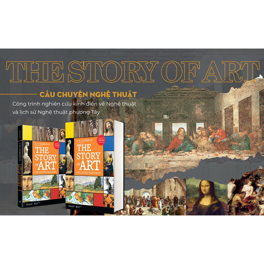 Sách - The Story Of Art - Câu Chuyện Nghệ Thuật Tặng Kèm Sổ Tay