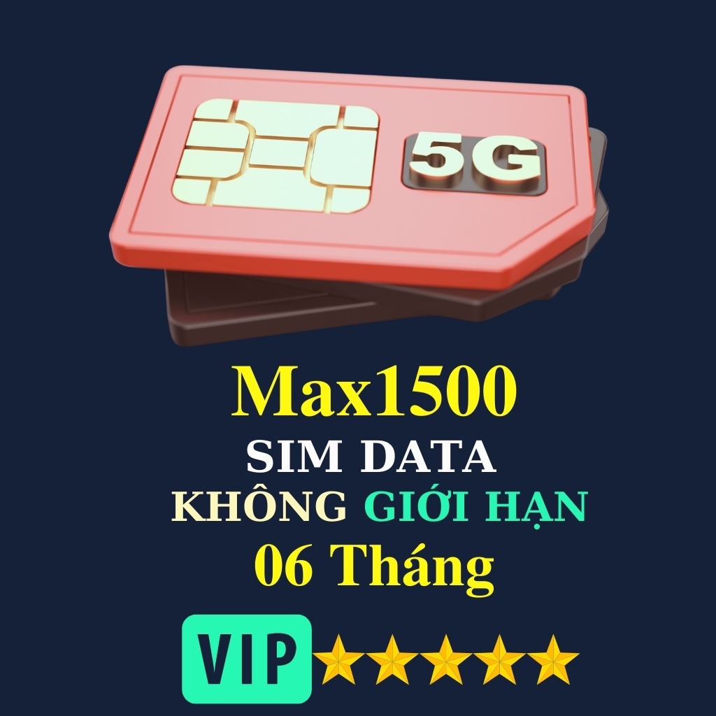 Sim4G Không Giới Hạn Data Tốc Độ Cao , Sử Dụng 12 Tháng , Bảo Hành 1 Năm