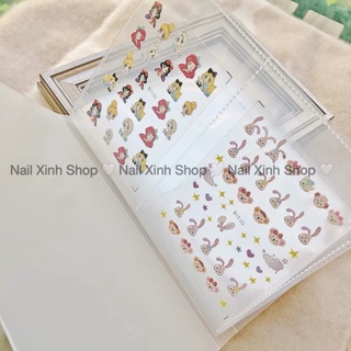 Sổ đựng sticker nail - album sticker