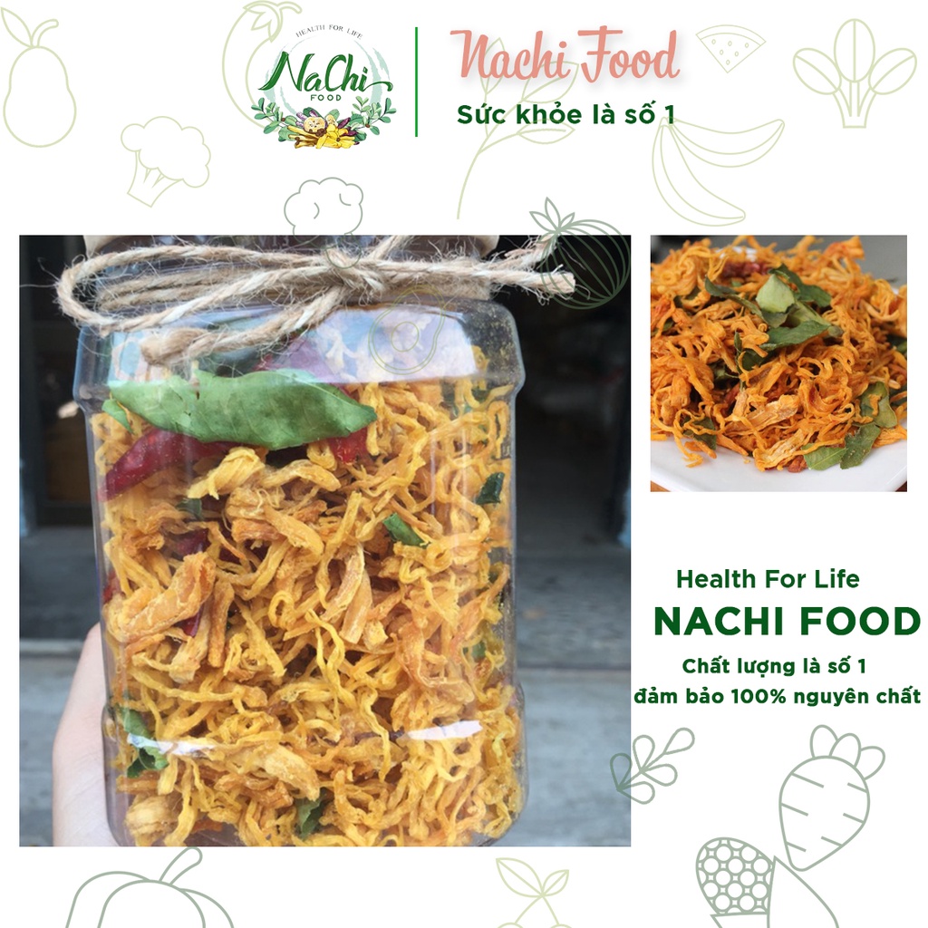 Khô gà lá chanh sợi dài ngon miệng