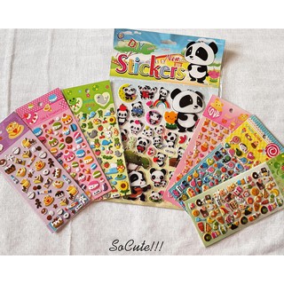 Sticker 3D cute nhiều mẫu tự chọn