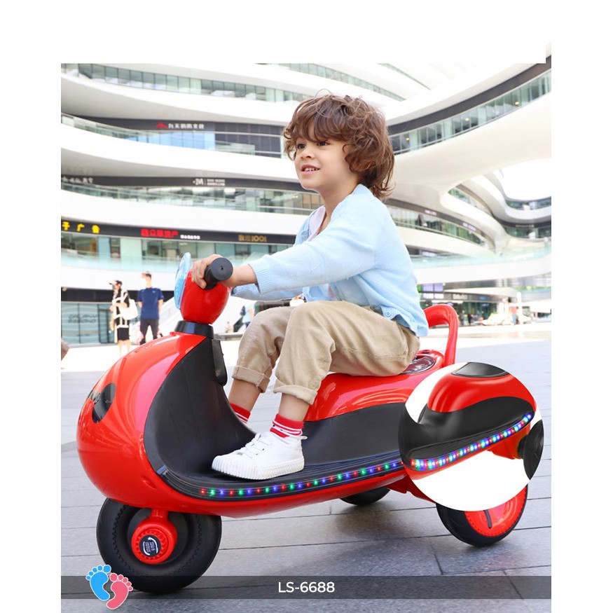 Xe máy điện cho trẻ em BABY PLAZA LS6688