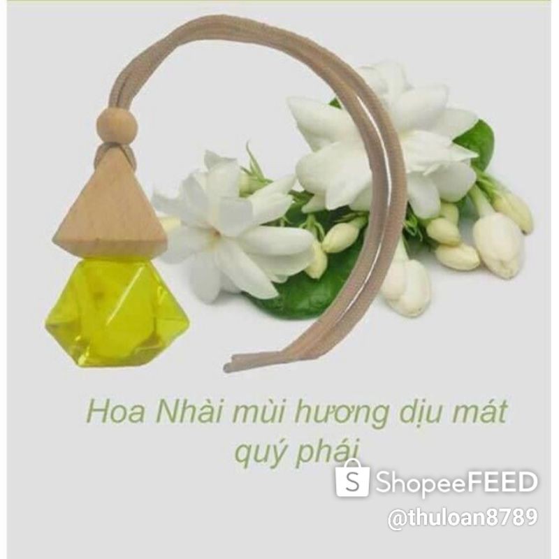 Tinh dầu thơm treo xe ,treo phòng hương Hoa Nhài