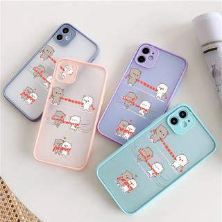Ốp lưng Iphone 12 mini/ 12/ 12Pro/ 12Pro max - love kute viền màu