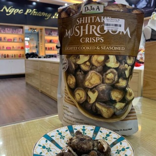 Nấm đông cô sấy giòn shiitake 150g úc