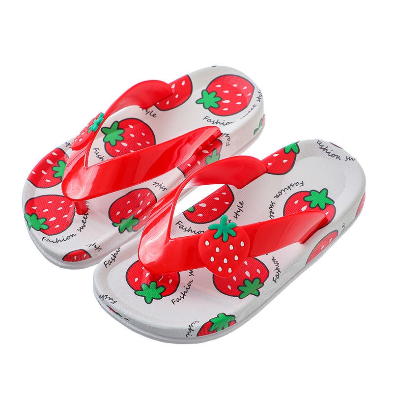 Dép Xỏ Ngón Đi Biển Phong Cách Hoạt Hình Dễ Thương Thời Trang Mới 2022 Dành Cho Bé Gái