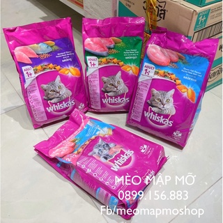 WHISKAS HẠT DÀNH CHO MÈO CON VỊ CÁ BIỂN SỮA 1.1kg