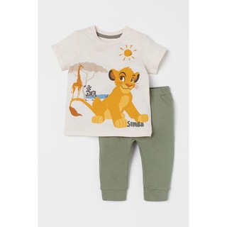 👶🏻👶🏻 Set bộ cotton kèm quần dài HM cho bé trai siêu đẹp👶🏻👶🏻