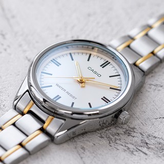 Đồng hồ nữ dây thép không gỉ Casio LTP-V005SG-7AUDF