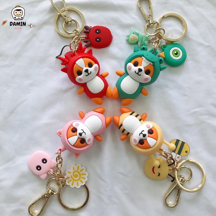 Móc khóa chó Shiba Inu CUTE Dễ Thương