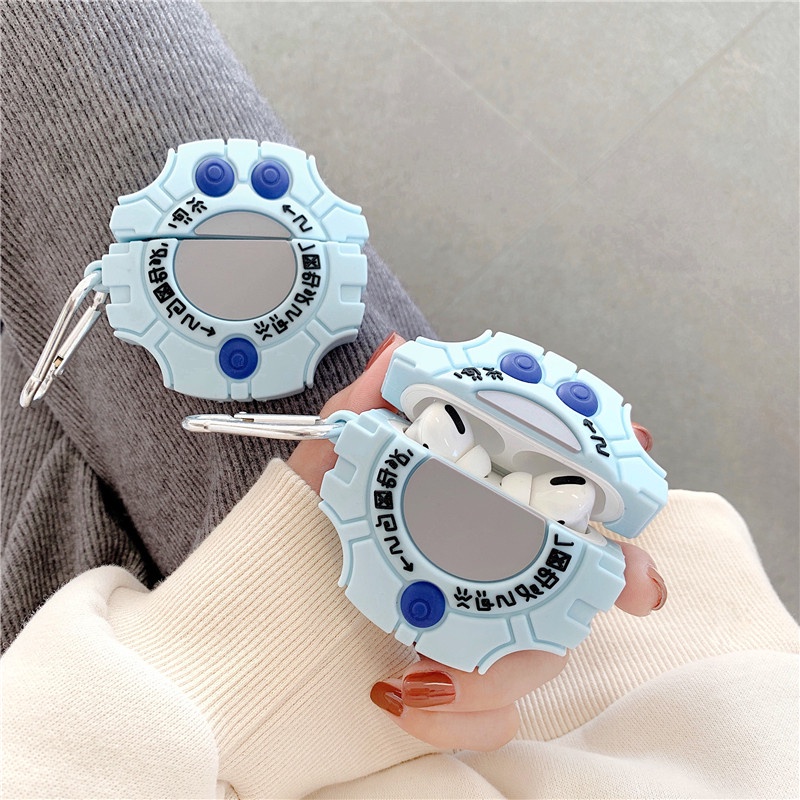 Vỏ TPU Bảo Vệ Hộp Sạc Tai Nghe compatible AirPods3 compatible AirPods3 Pro New 2021 Họa Tiết Digimon Dễ Thương