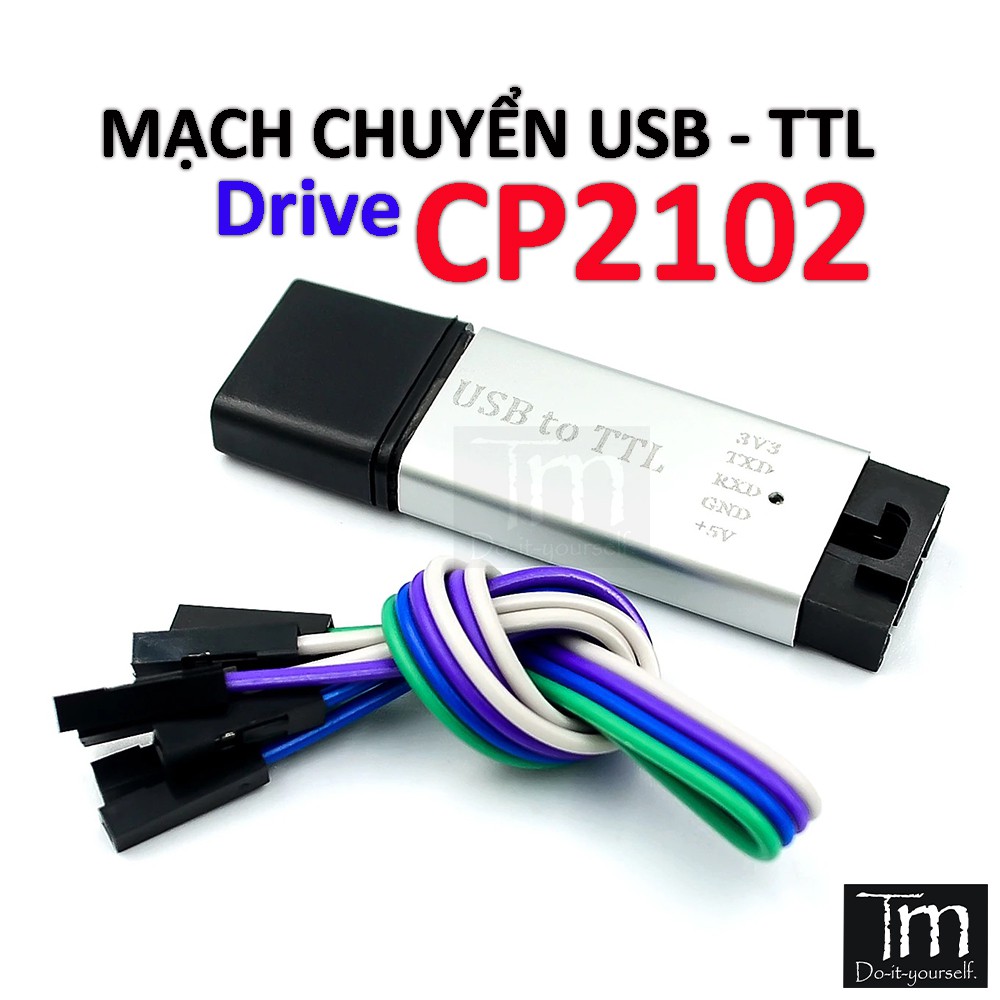 Mạch Chuyển Đổi USB - TTL Vỏ Nhôm