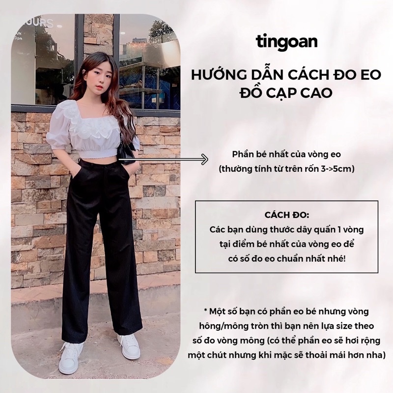 Quần váy cạp cao bèo 2 tầng chống nhăn đen tầng tingoan HAZE SKORT/BL