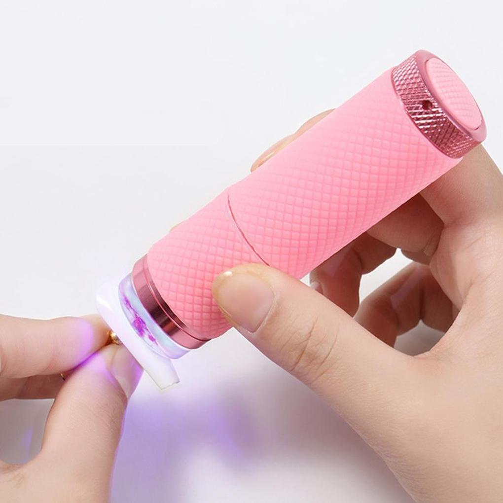 Đèn Sấy Khô Sơn Móng Tay Bằng Hợp Kim Silicone Tiện Lợi Dành Cho Salon