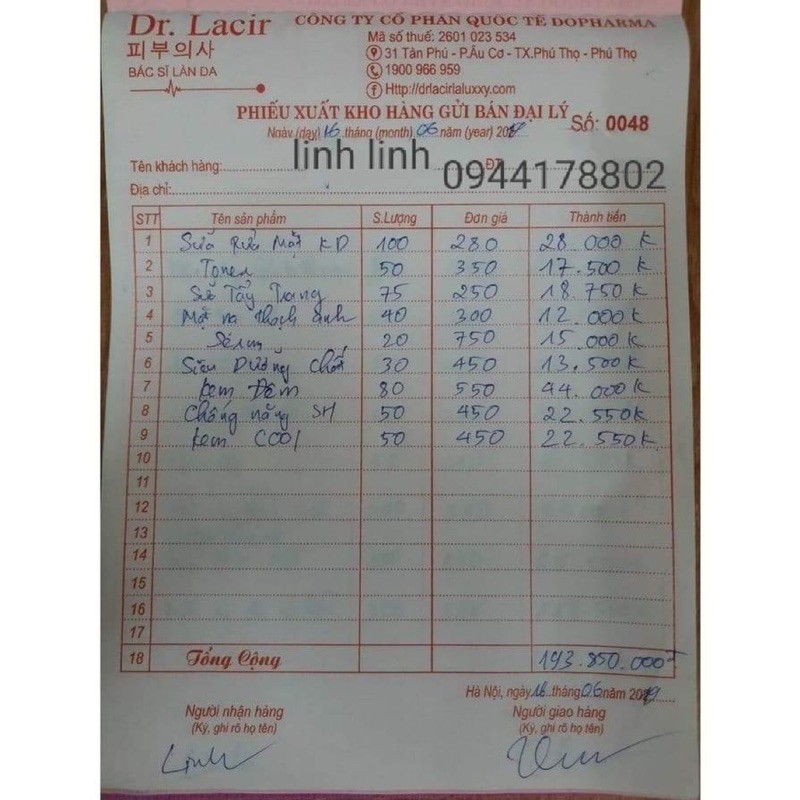 sữa rửa mặt kiềm dầu dr.lacir | BigBuy360 - bigbuy360.vn