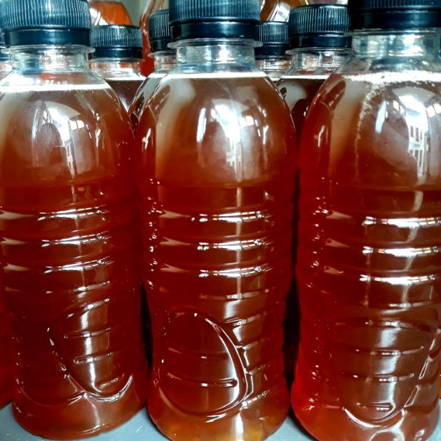 Mật ong chai 350ml đặc sánh thơm ngon cam kết nguyên chất bao test