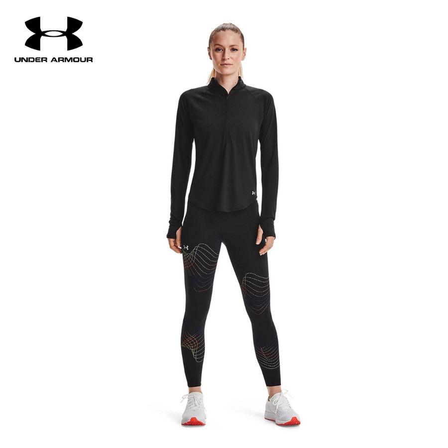 Quần legging chạy bộ nữ Under Armour Speedpocket Dot 7/8 - 1361381-001