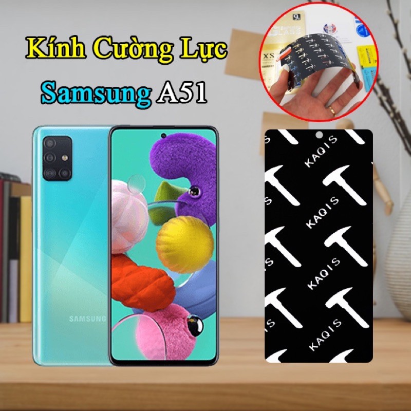 Kính cường lực nano A51 SAMSUNG dẻo siêu bền, chống va đập cực tốt