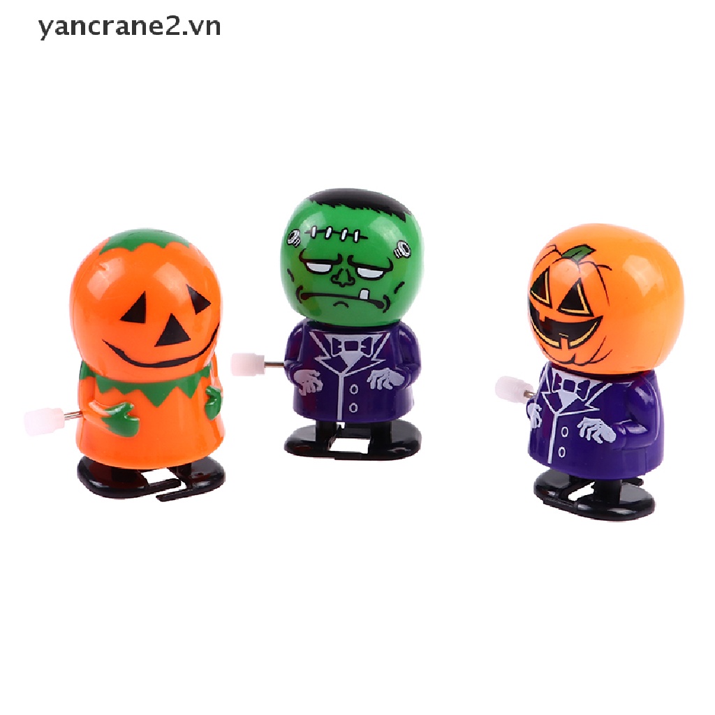 {YAN2} Đồ Chơi Lên Dây Cót Hình Mắt Bí Ngô Phù Thủy Ma Cà Rồng Nhảy Múa Đi Bộ {yancrane2.vn